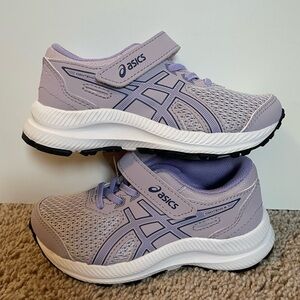 NWT Kids sz 10 lavender ASICS Contend 8 PS